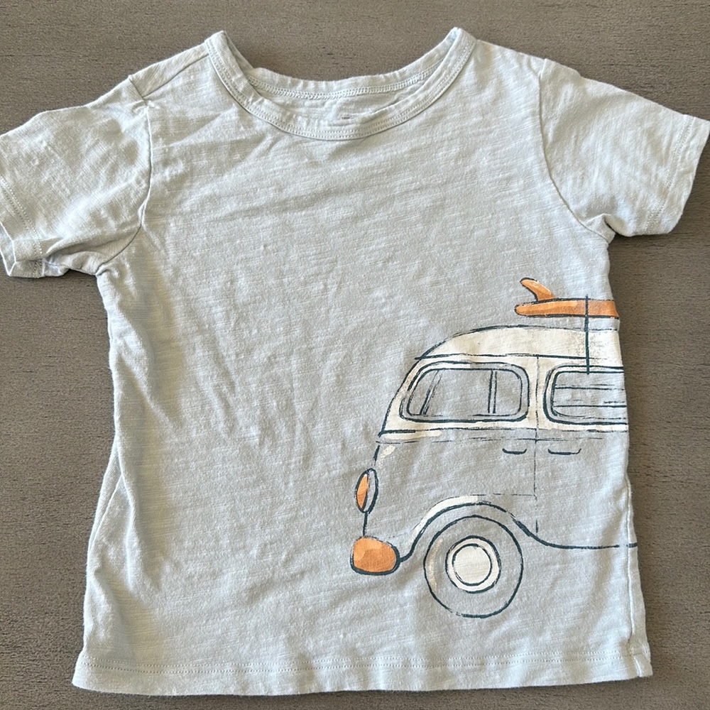 Little co VW bus toddler boy shirt